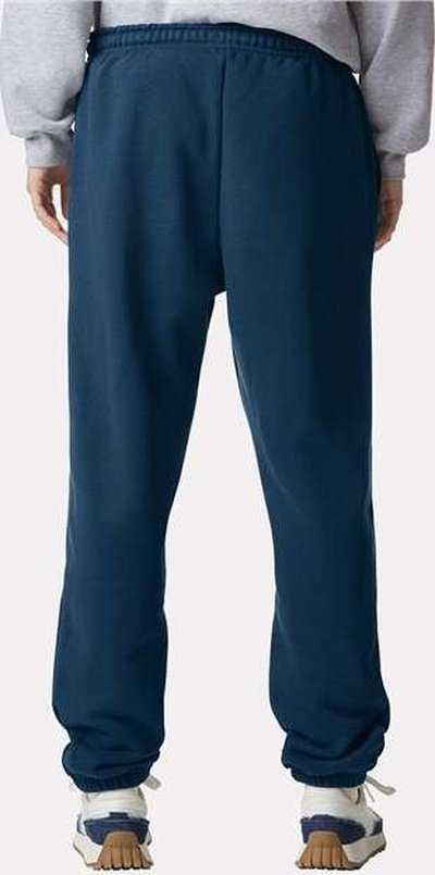 American Apparel RF491 ReFlex Fleece Sweatpants - Sea Blue - HIT a Double - 3