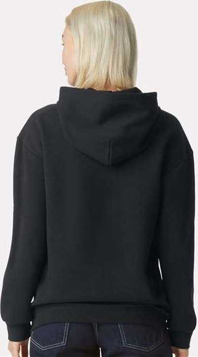 American Apparel RF498 ReFlex Fleece Pullover Hoodie - Black - HIT a Double - 3