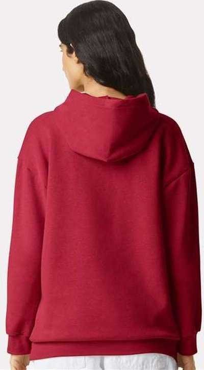 American Apparel RF498 ReFlex Fleece Pullover Hoodie - Cardinal - HIT a Double - 3