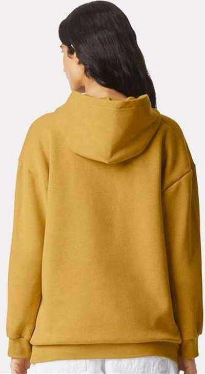 American Apparel RF498 ReFlex Fleece Pullover Hoodie - Mustard - HIT a Double - 3