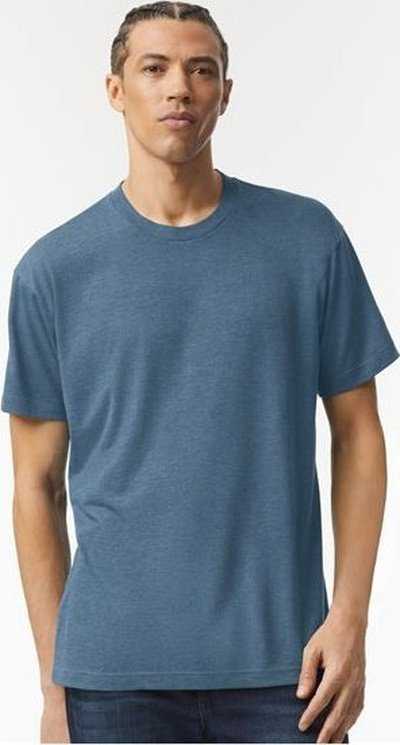 American Apparel TR401 Triblend Track Tee - Tri-Dusk - HIT a Double - 2