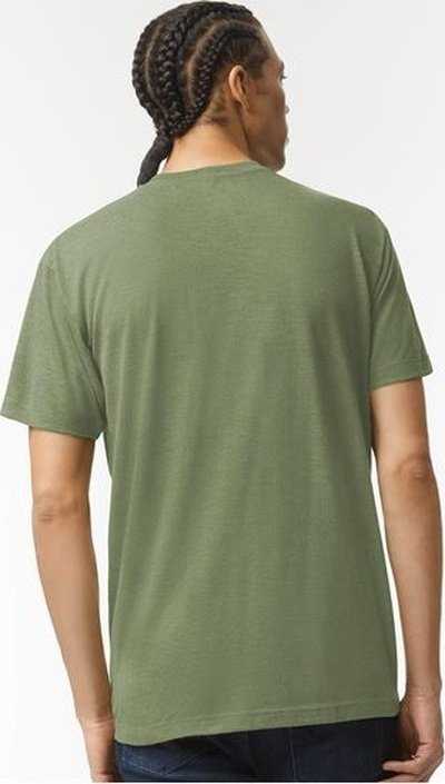 American Apparel TR401 Triblend Track Tee - Tri-Olive - HIT a Double - 4