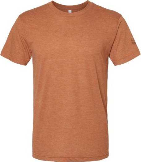 American Apparel TR401 Triblend Track Tee - Tri-Rust - HIT a Double - 1