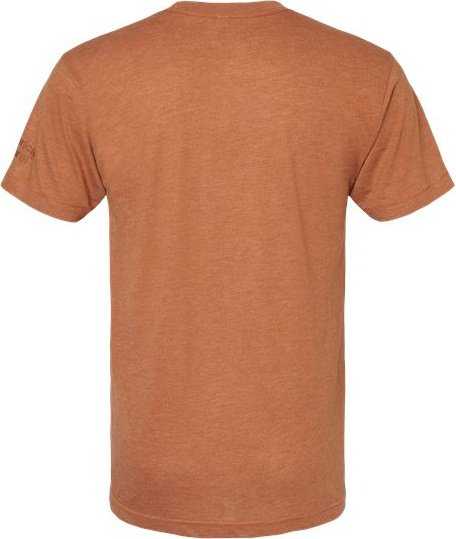 American Apparel TR401 Triblend Track Tee - Tri-Rust - HIT a Double - 5