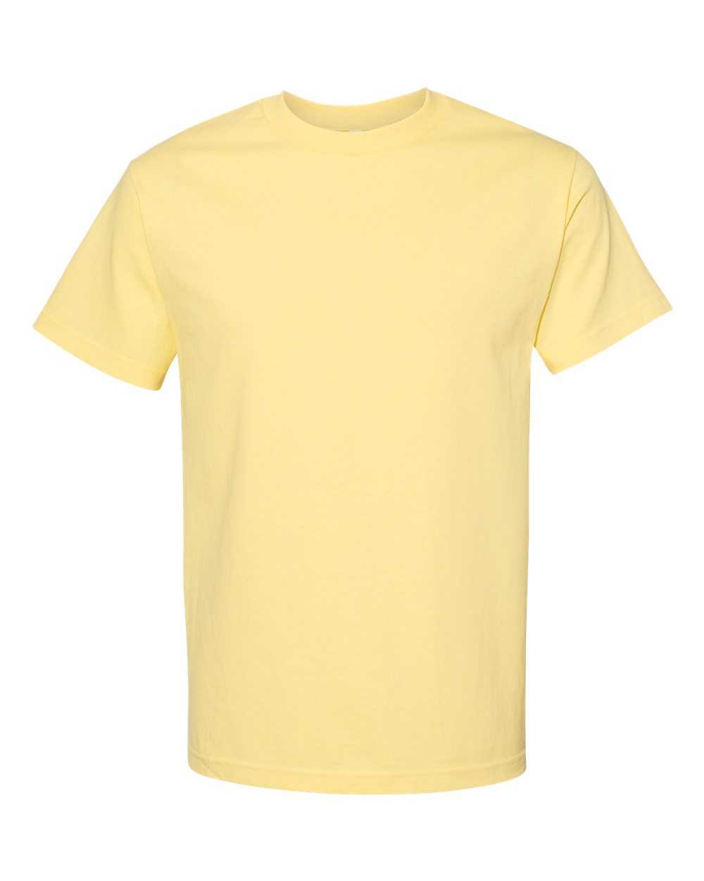 American Apparel 1301 Unisex Heavyweight Cotton T-Shirt - Banana - HIT a Double