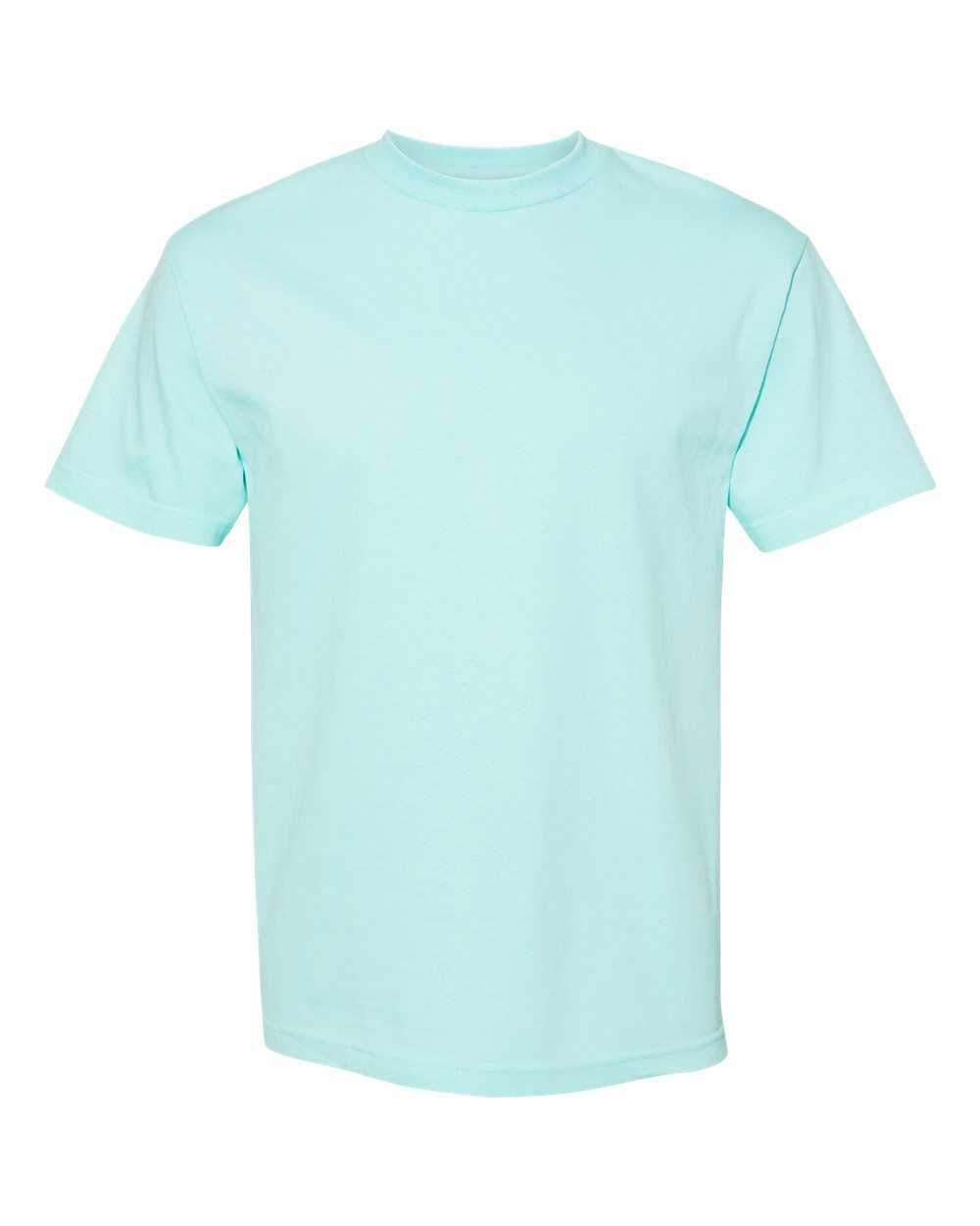 American Apparel 1301 Unisex Heavyweight Cotton T-Shirt - Celadon - HIT a Double