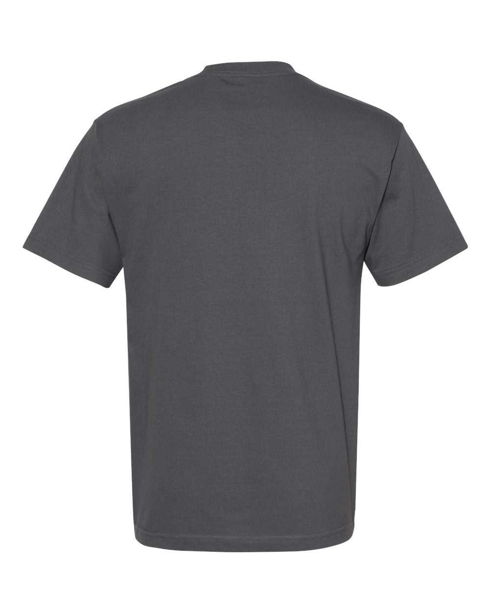 American Apparel 1301 Unisex Heavyweight Cotton T-Shirt - Charcoal - HIT a Double