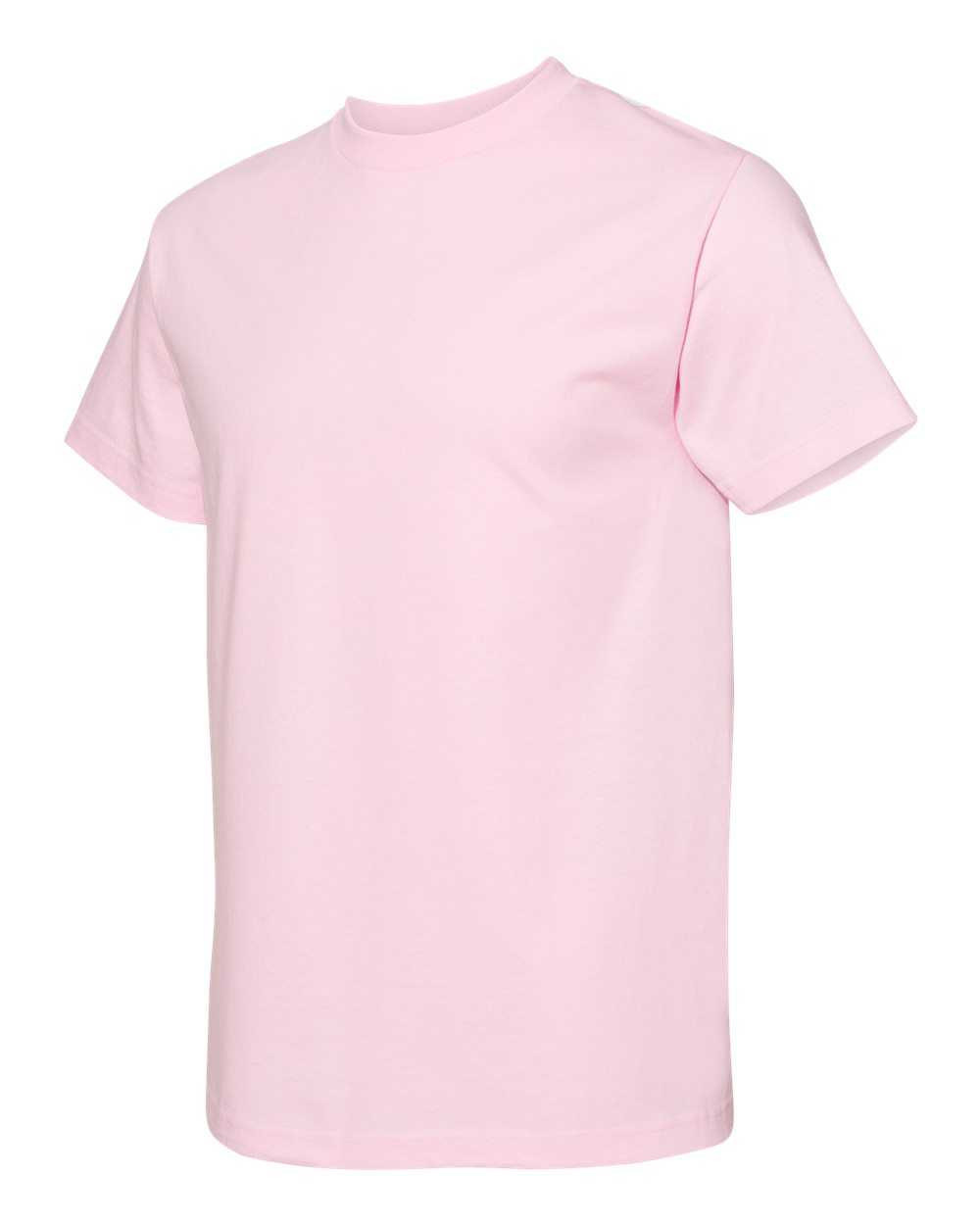 American Apparel 1301 Unisex Heavyweight Cotton T-Shirt - Pink - HIT a Double