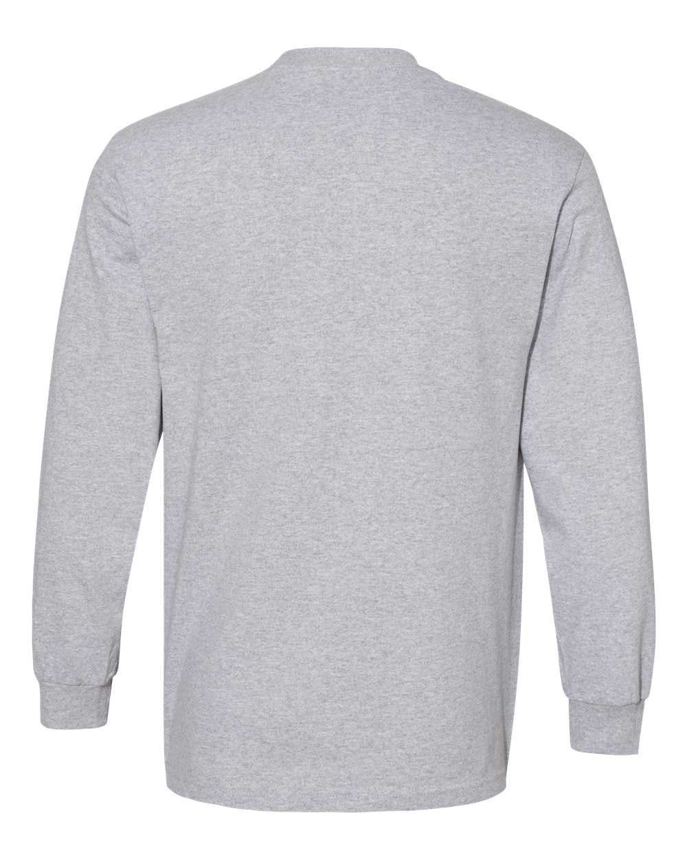 American Apparel 1304 Unisex Heavyweight Cotton Long Sleeve T-Shirt - Athletic Heather - HIT a Double