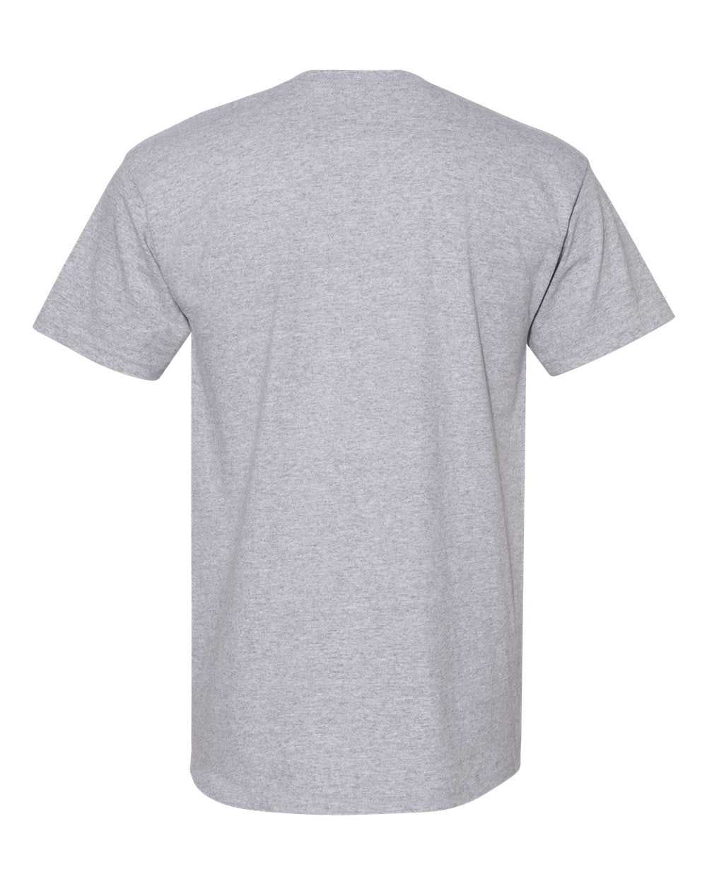 American Apparel 1701 Midweight Cotton Unisex T-Shirt - Athletic Heather - HIT a Double