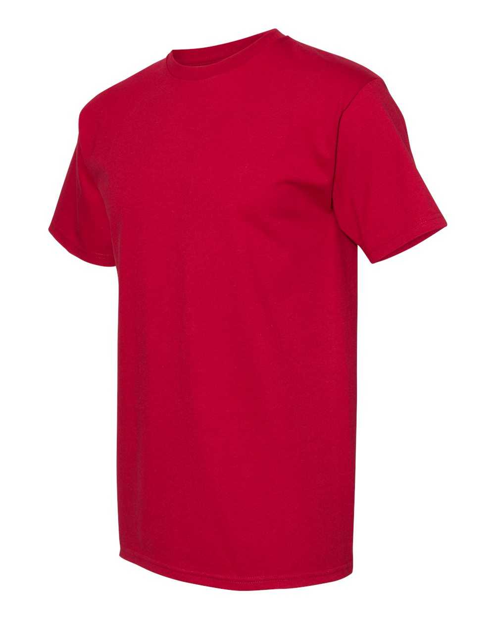 American Apparel 1701 Midweight Cotton Unisex T-Shirt - Cardinal - HIT a Double