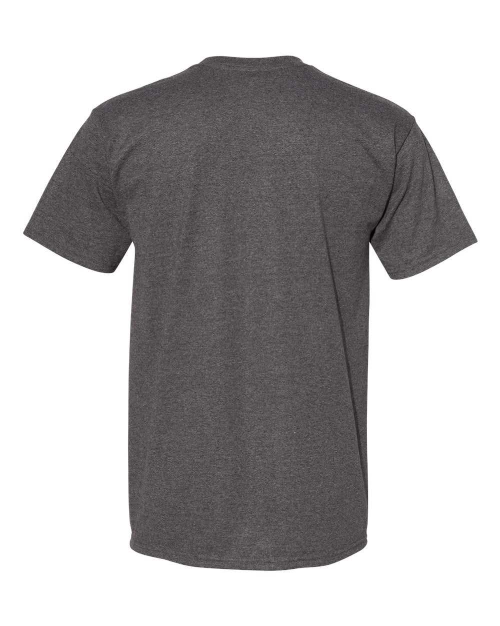 American Apparel 1701 Midweight Cotton Unisex T-Shirt - Charcoal Heather - HIT a Double
