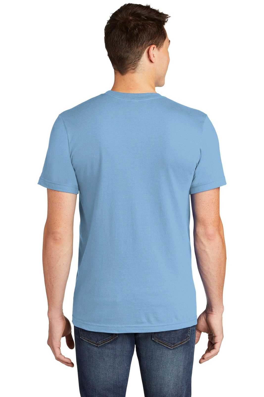 American Apparel 2001W Fine Jersey T-Shirt - Baby Blue - HIT a Double