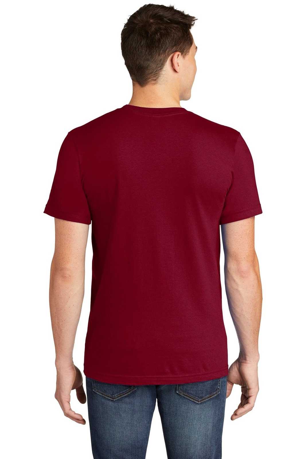 American Apparel 2001W Fine Jersey T-Shirt - Cranberry - HIT a Double
