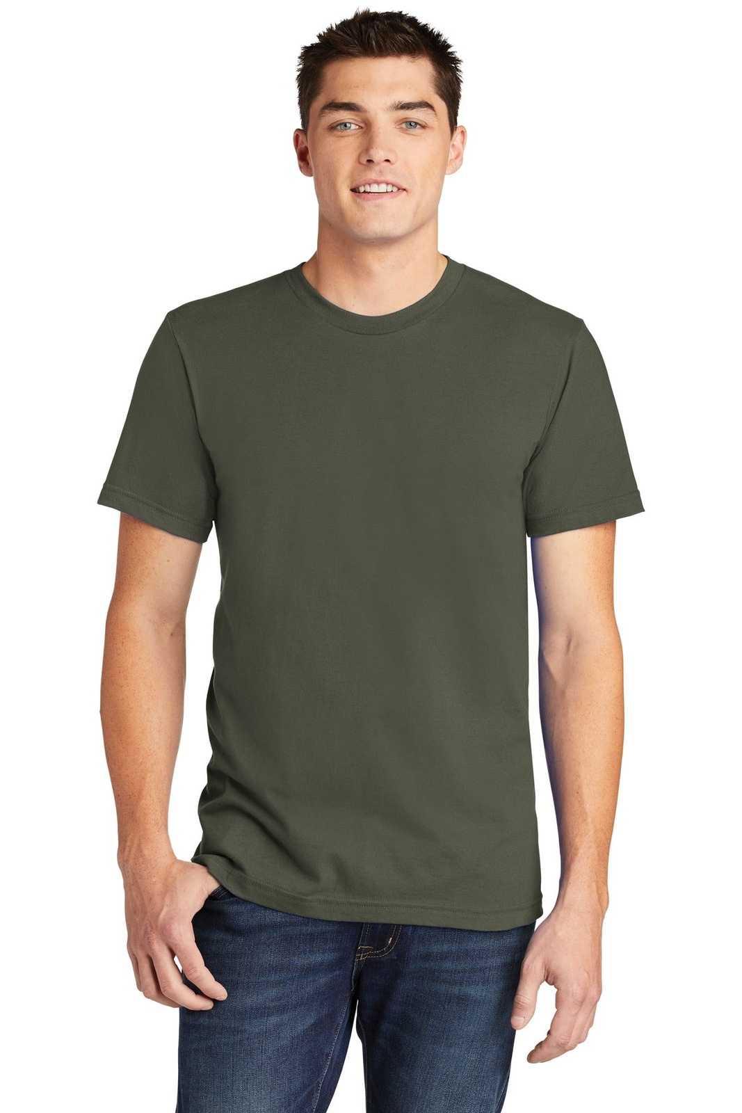 American Apparel 2001W Fine Jersey T-Shirt - Lieutenant - HIT a Double