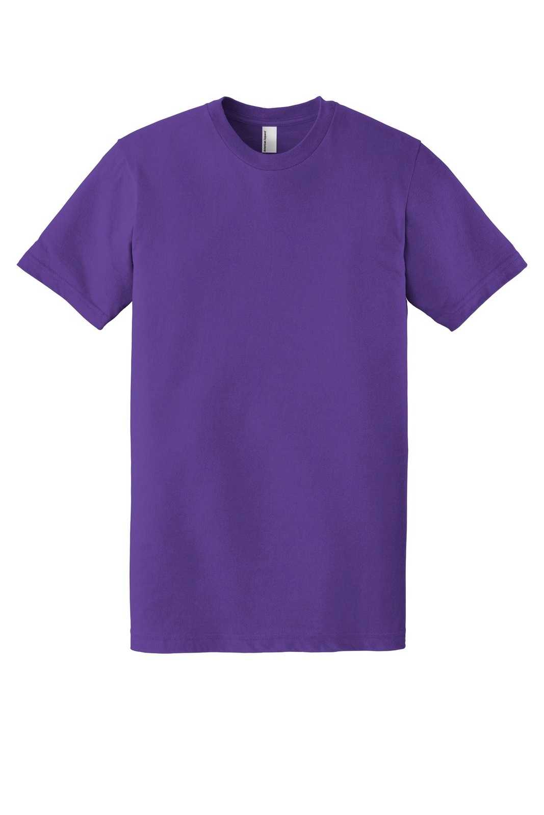 American Apparel 2001W Fine Jersey T-Shirt - Purple - HIT a Double