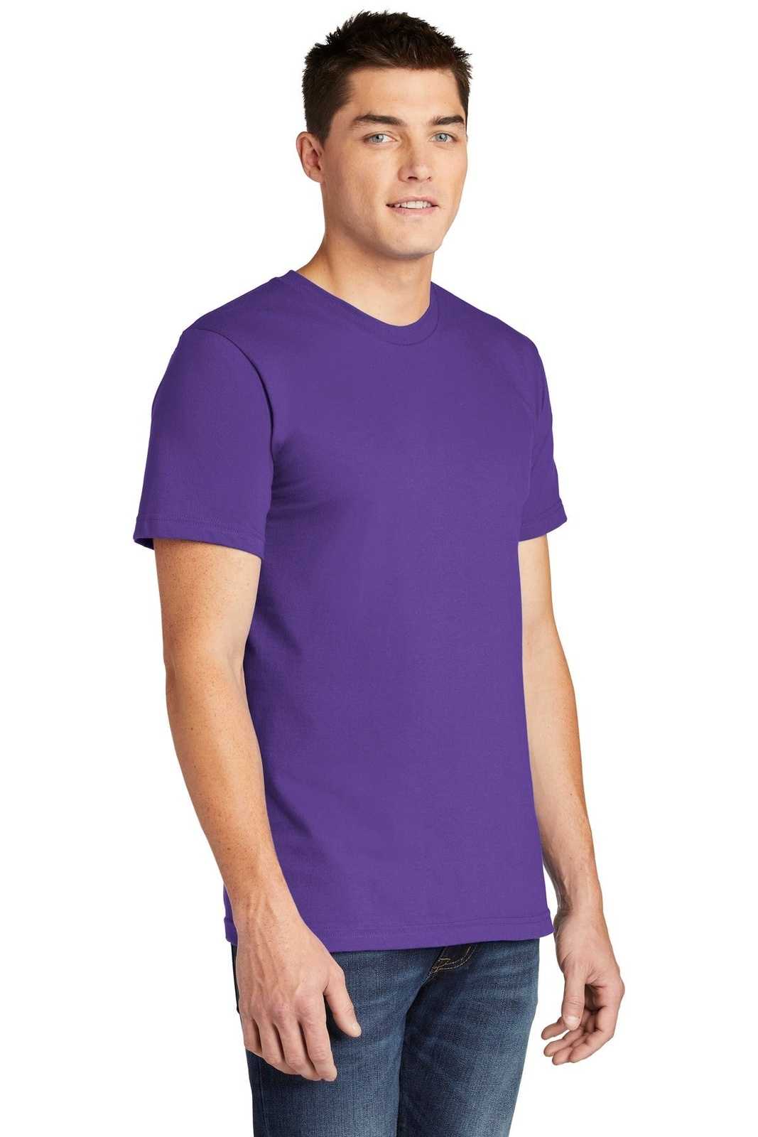 American Apparel 2001W Fine Jersey T-Shirt - Purple - HIT a Double
