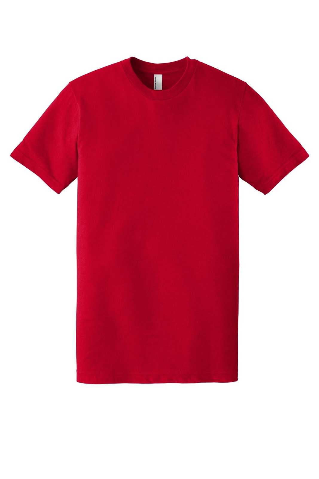American Apparel 2001W Fine Jersey T-Shirt - Red - HIT a Double