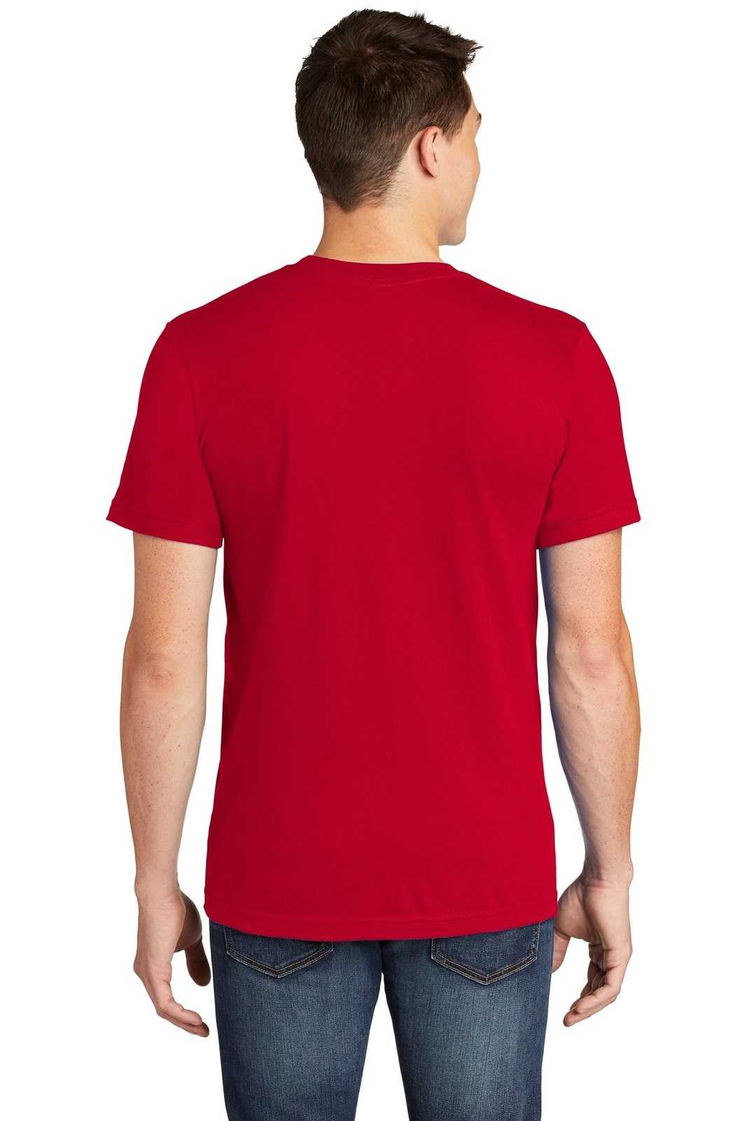 American Apparel 2001W Fine Jersey T-Shirt - Red - HIT a Double