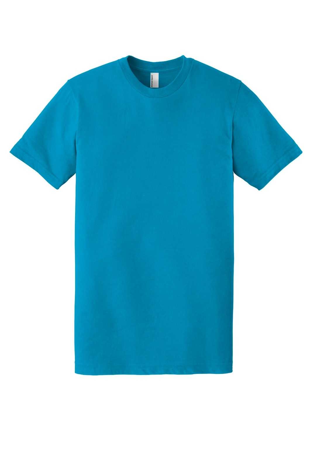 American Apparel 2001W Fine Jersey T-Shirt - Teal - HIT a Double