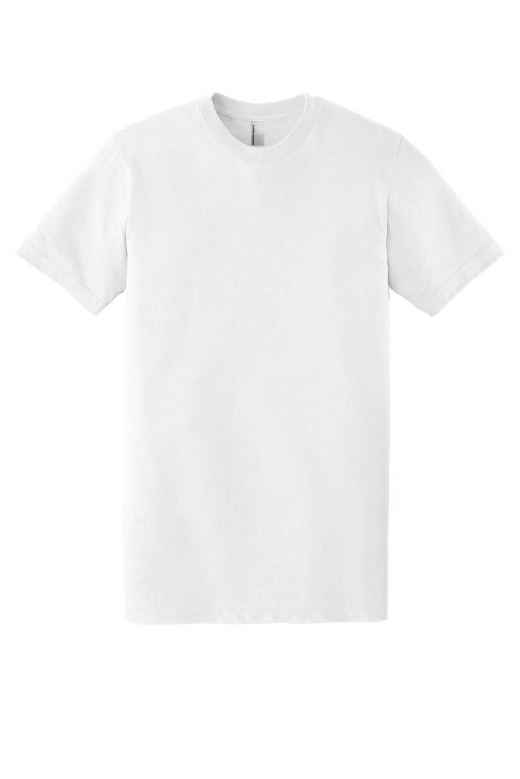 American Apparel 2001W Fine Jersey T-Shirt - White - HIT a Double