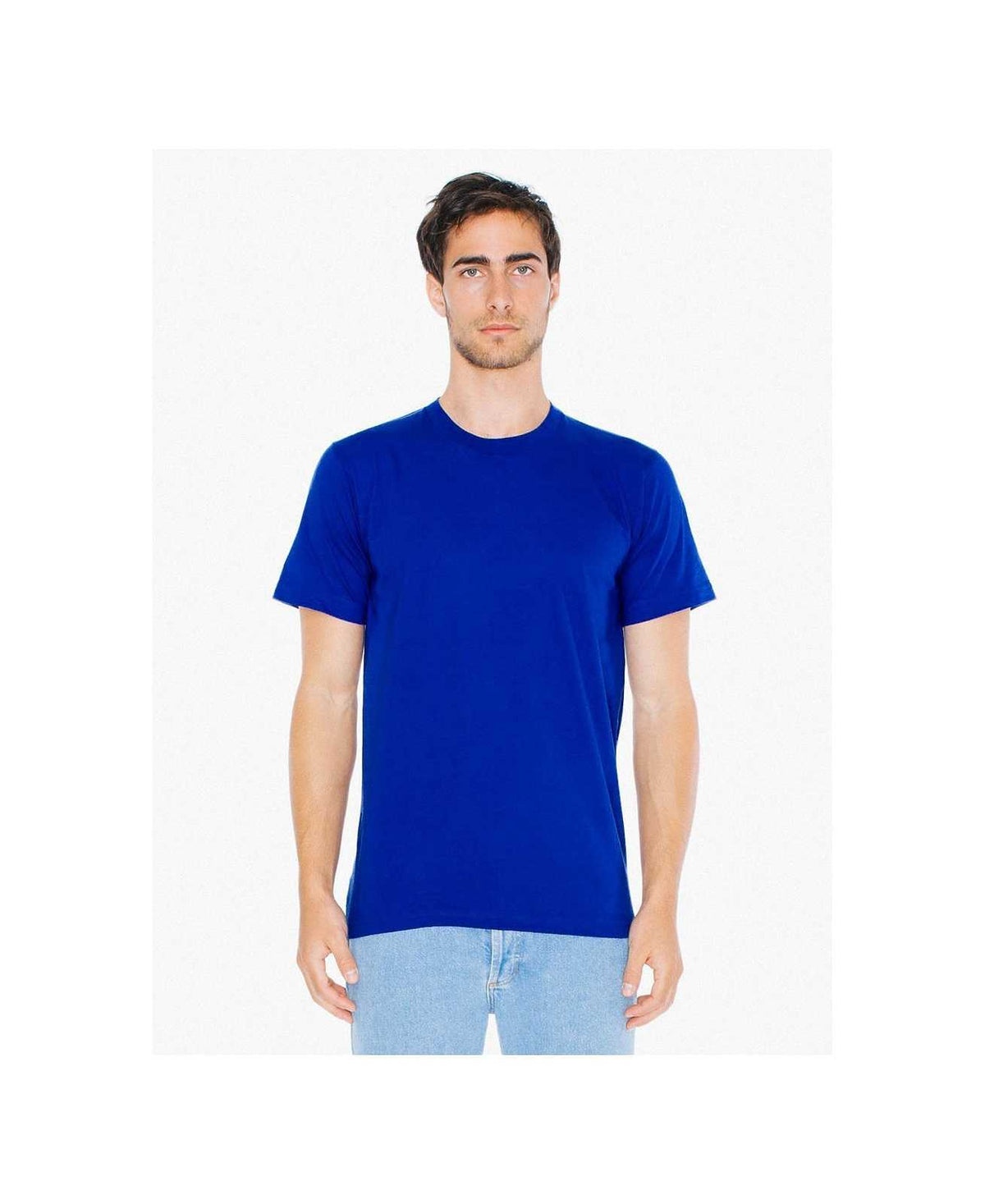 American Apparel 2001 USA Collection Fine Jersey T-Shirt - Lapis - HIT a Double
