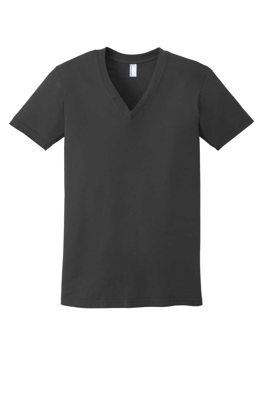 American Apparel 2456W Fine Jersey V-Neck T-Shirt - Asphalt - HIT a Double