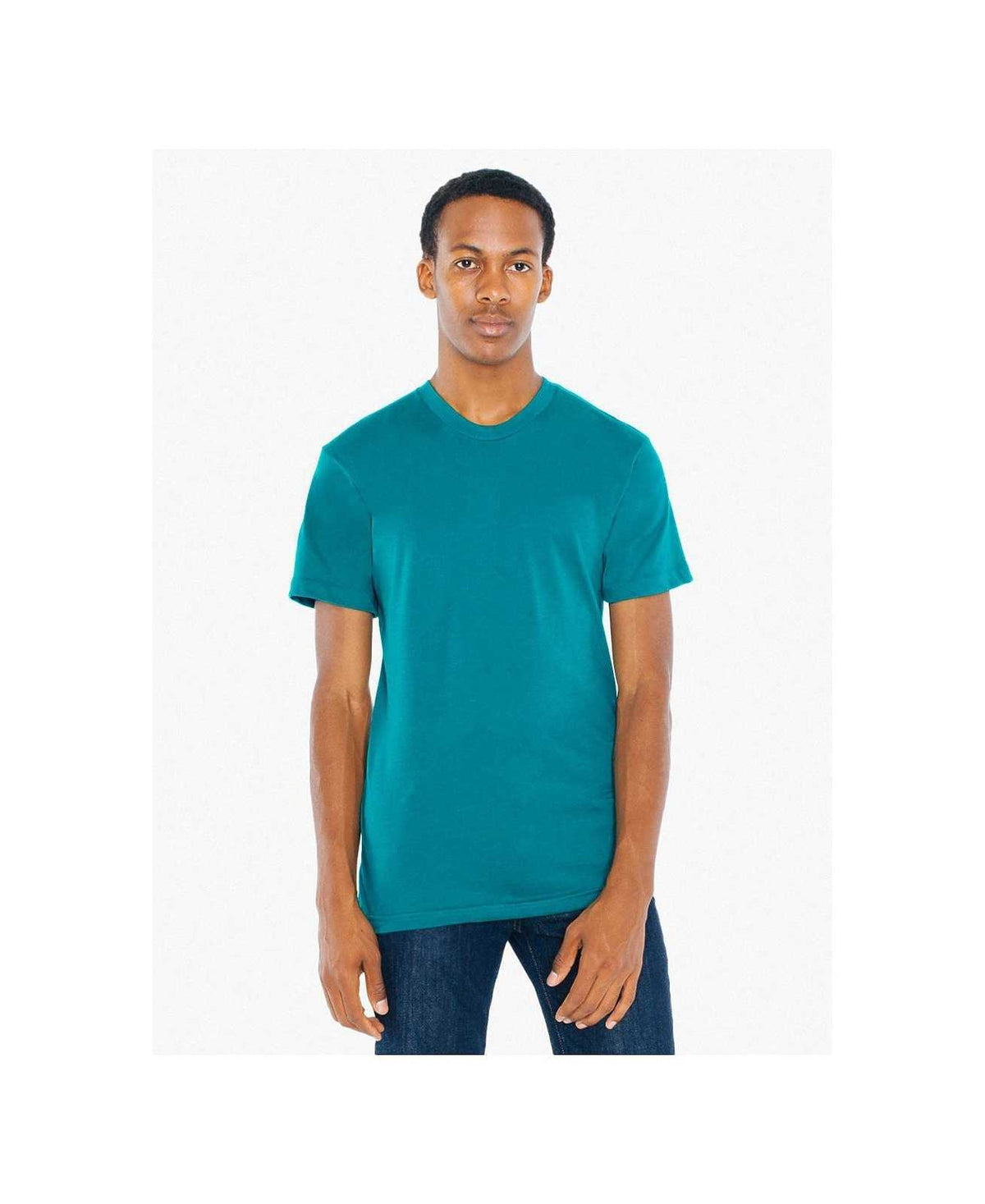 American Apparel BB401W Poly-Cotton T-Shirt - Evergreen - HIT a Double