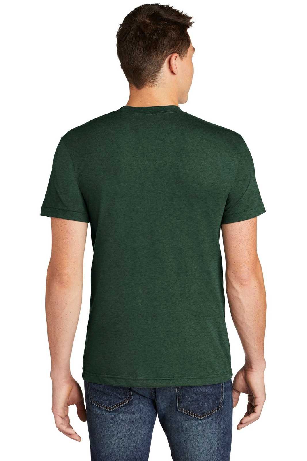 American Apparel BB401W Poly-Cotton T-Shirt - Heather Forest - HIT a Double