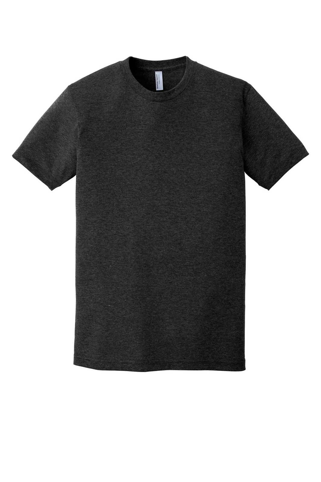 American Apparel TR401W Tri-Blend Short Sleeve Track T-Shirt - Tri Black - HIT a Double