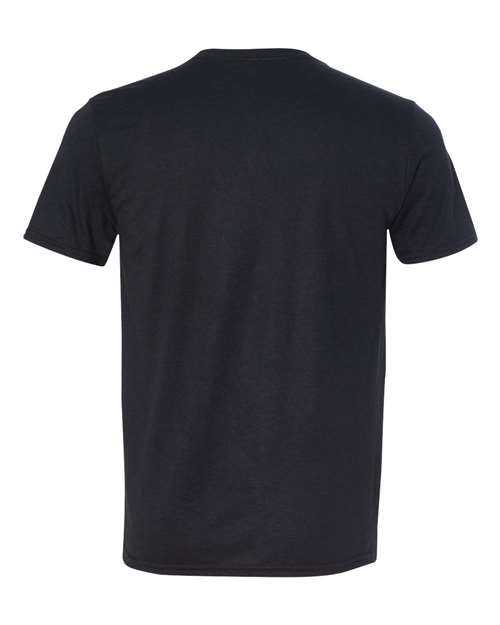 Anvil By Gildan 6750 Softstyle Triblend T-Shirt - Black - HIT a Double
