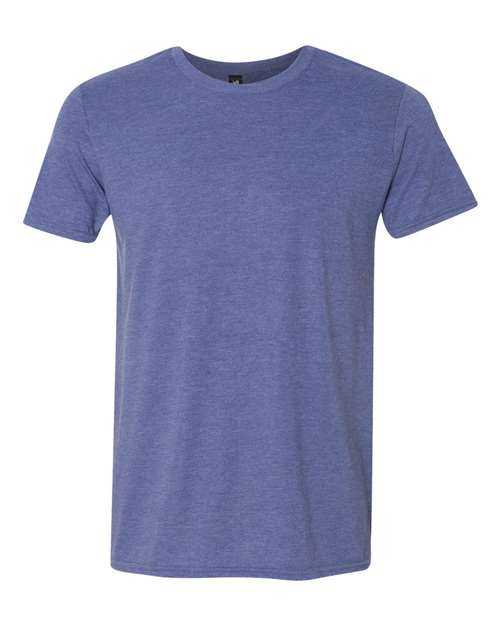 Anvil By Gildan 6750 Softstyle Triblend T-Shirt - Heather Blue - HIT a Double
