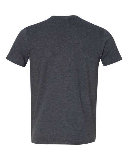 Anvil By Gildan 6750 Softstyle Triblend T-Shirt - Heather Dark Grey - HIT a Double