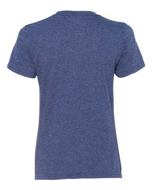 Anvil By Gildan 880 Softstyle Womens Lightweight T-Shirt - Heather Blue - HIT a Double