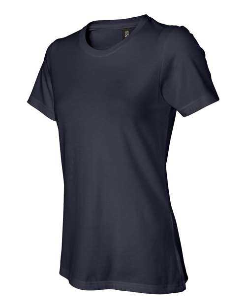 Anvil By Gildan 880 Softstyle Womens Lightweight T-Shirt - Navy - HIT a Double