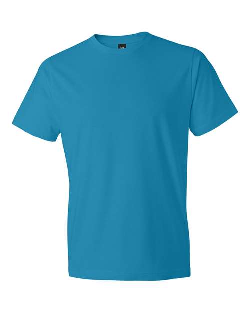 Anvil By Gildan 980 Softstyle Lightweight T-Shirt - Caribbean Blue - HIT a Double