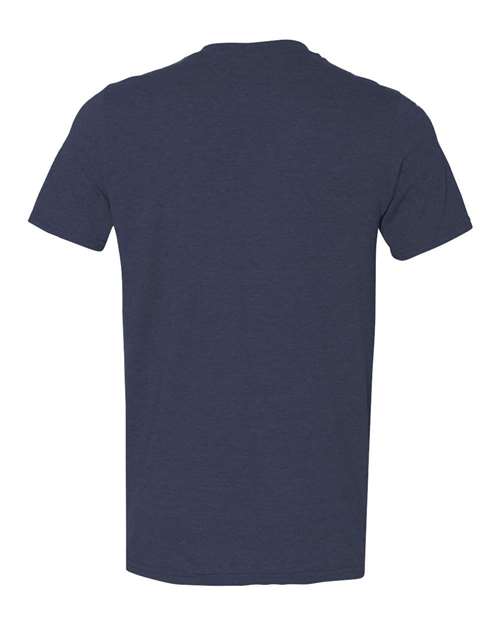 Anvil By Gildan 980 Softstyle Lightweight T-Shirt - Heather Navy - HIT a Double