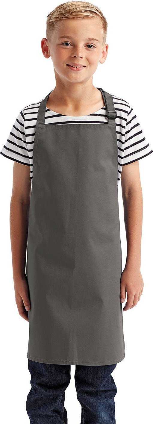 Artisan Collection by Reprime RP149 Youth Apron - DARK GREY - HIT a Double - 2