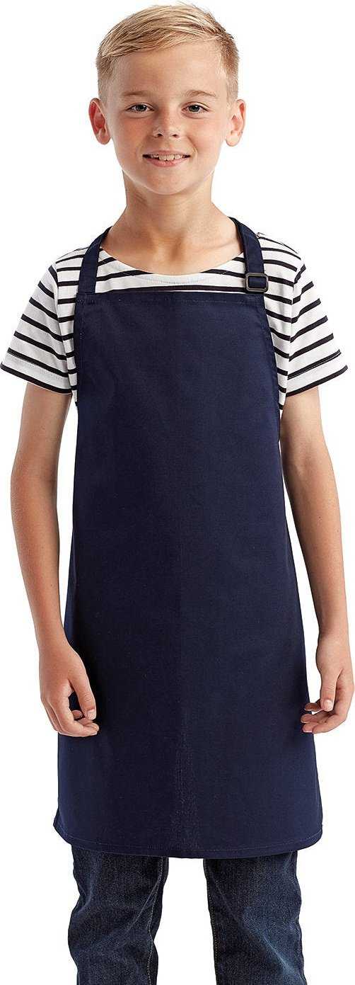 Artisan Collection by Reprime RP149 Youth Apron - NAVY - HIT a Double - 2