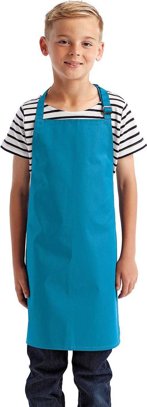 Artisan Collection by Reprime RP149 Youth Apron - TURQUOISE - HIT a Double - 2