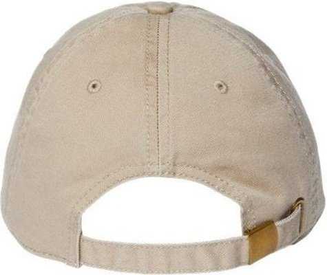Atlantis Headwear FRASER Sustainable Dad Cap - Khaki" - "HIT a Double