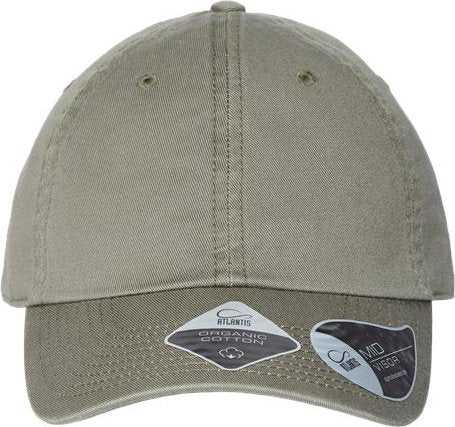 Atlantis Headwear FRASER Sustainable Dad Cap - Olive" - "HIT a Double