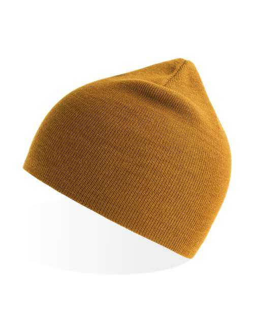 Atlantis Headwear Holly - Sustainable Beanie - Mustard Yellow - HIT a Double - 1