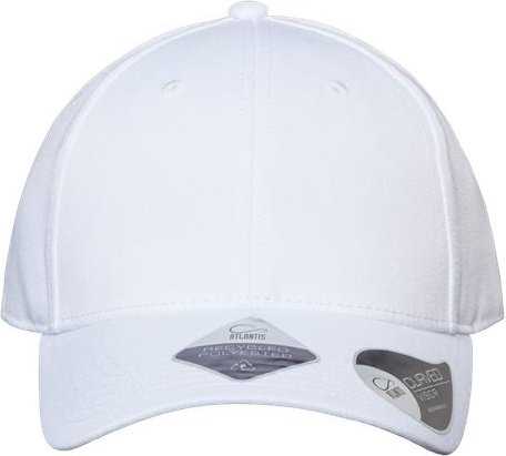 Atlantis Headwear JOSHUA Sustainable Structured Cap - White&quot; - &quot;HIT a Double