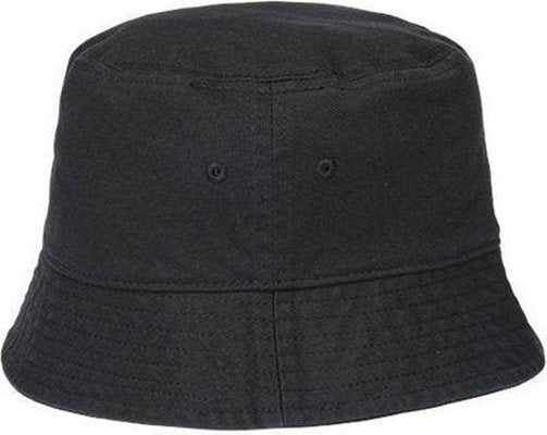 Atlantis Headwear POWELL Sustainable Bucket Hat - Black" - "HIT a Double