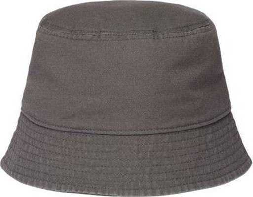 Atlantis Headwear POWELL Sustainable Bucket Hat - Dark Gray" - "HIT a Double