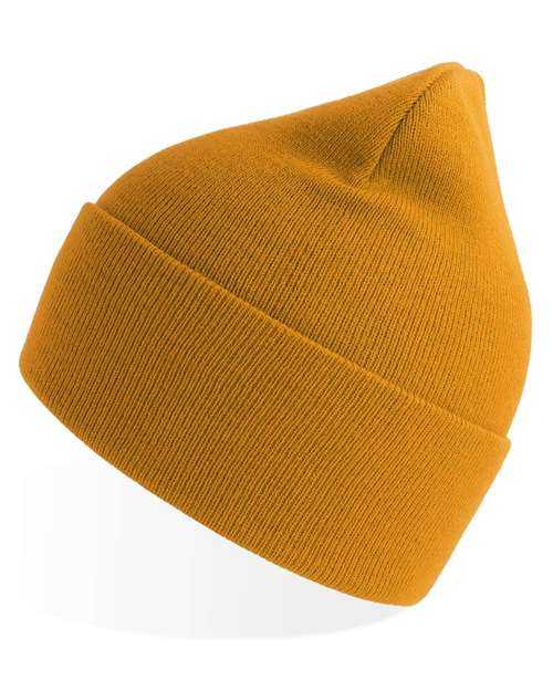Atlantis Headwear PURB Pure Sustainable Knit - Mustard Yellow (Mostarda) - HIT a Double