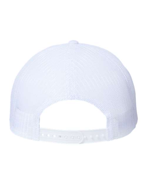 Atlantis Headwear RETH Sustainable Recy Three Trucker Cap - White White (Bianco Bianco) - HIT a Double