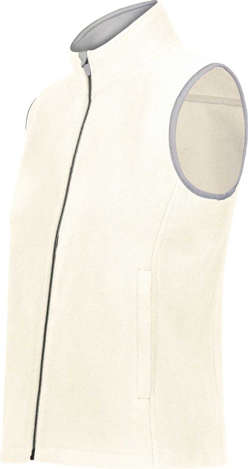 Augusta 6854 Ladies Chill Fleece Vest 2.0 - Oyster - HIT a Double