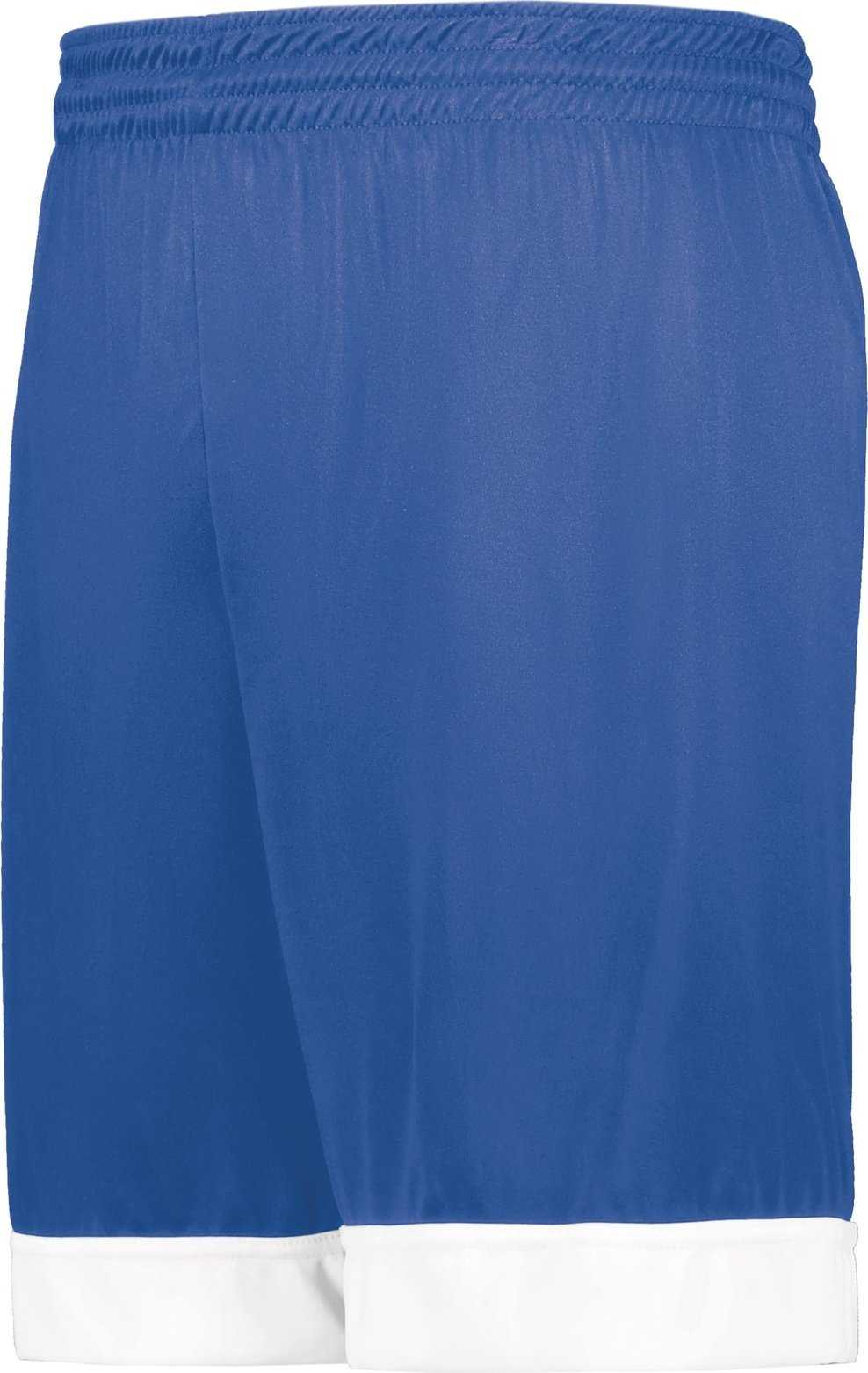 Augusta 6930 Youth Swish Reversible Basketball Shorts - Royal White - HIT a Double